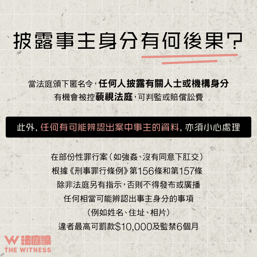 法律101 – 甚麼是「匿名令」？