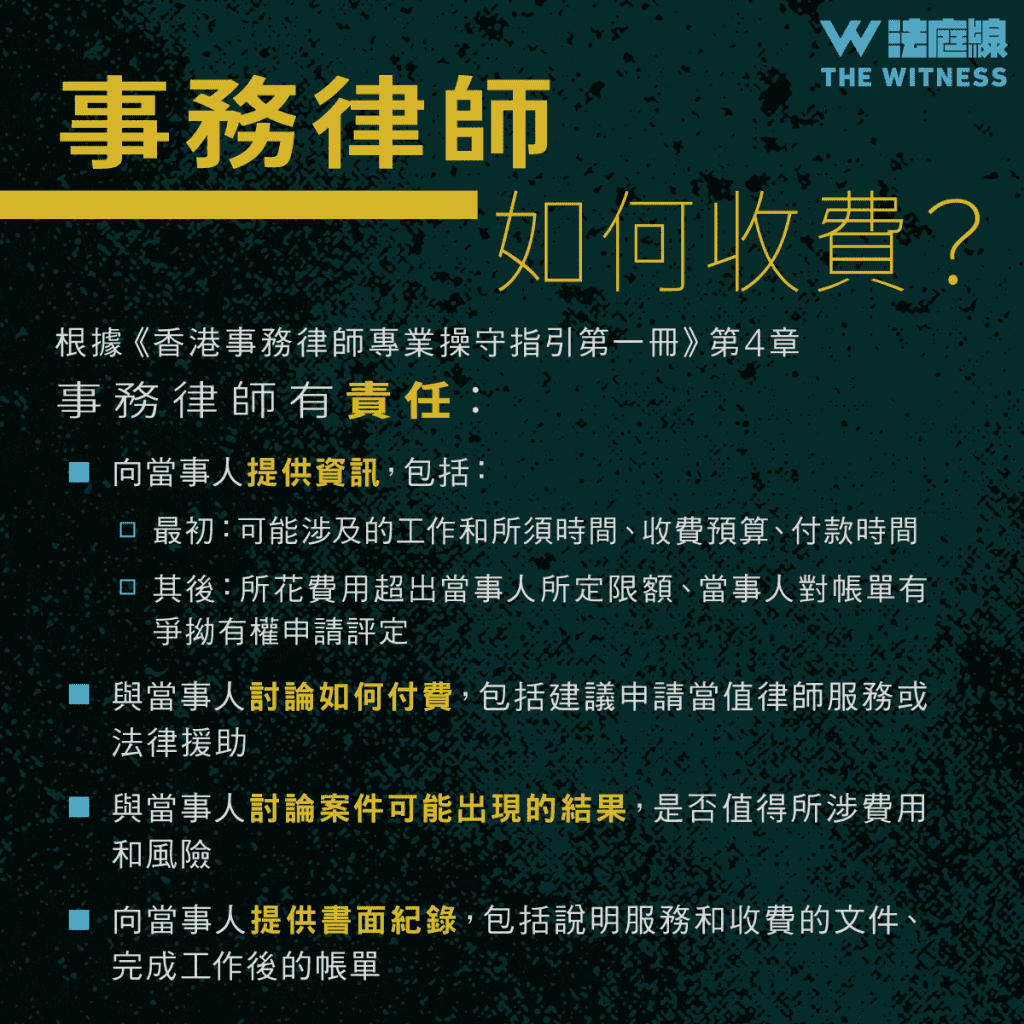法律101|律師如何收費?