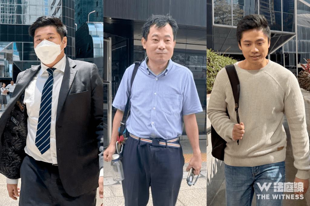 楊朗、尹仲明及葉鑫昇