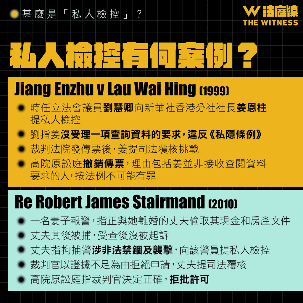 法律 101|甚麼是「私人檢控」?