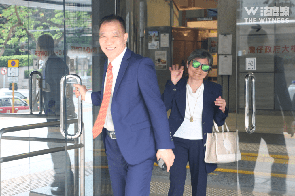 白偉雄（左）、蔡淑梅（右）