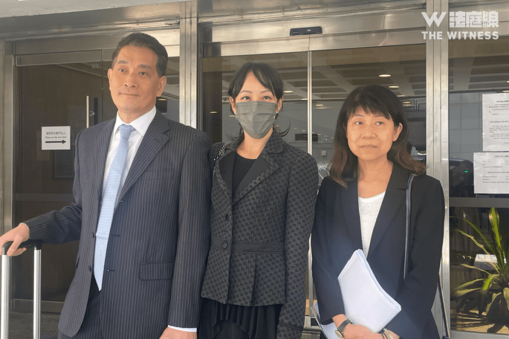 關孝孜（中）（《法庭線》記者攝）