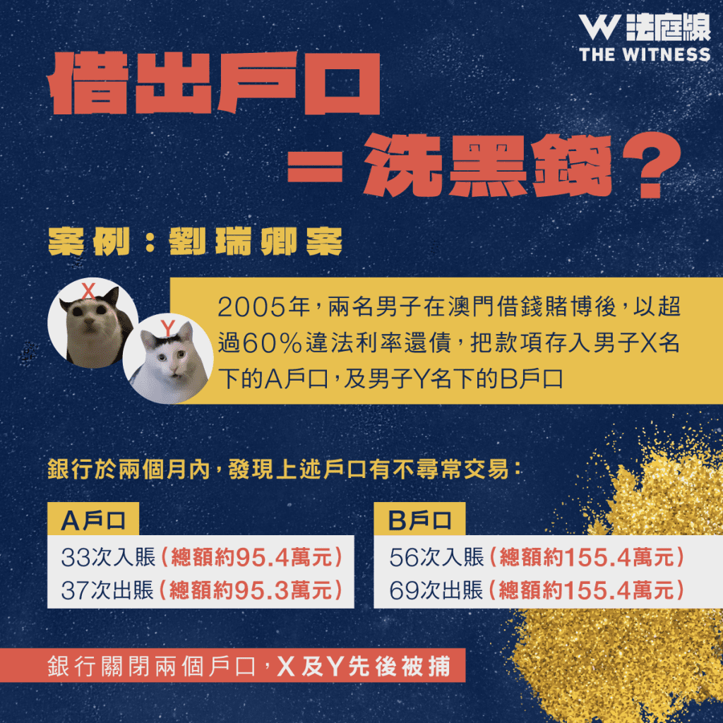 法律101｜借出銀行戶口等於洗黑錢？