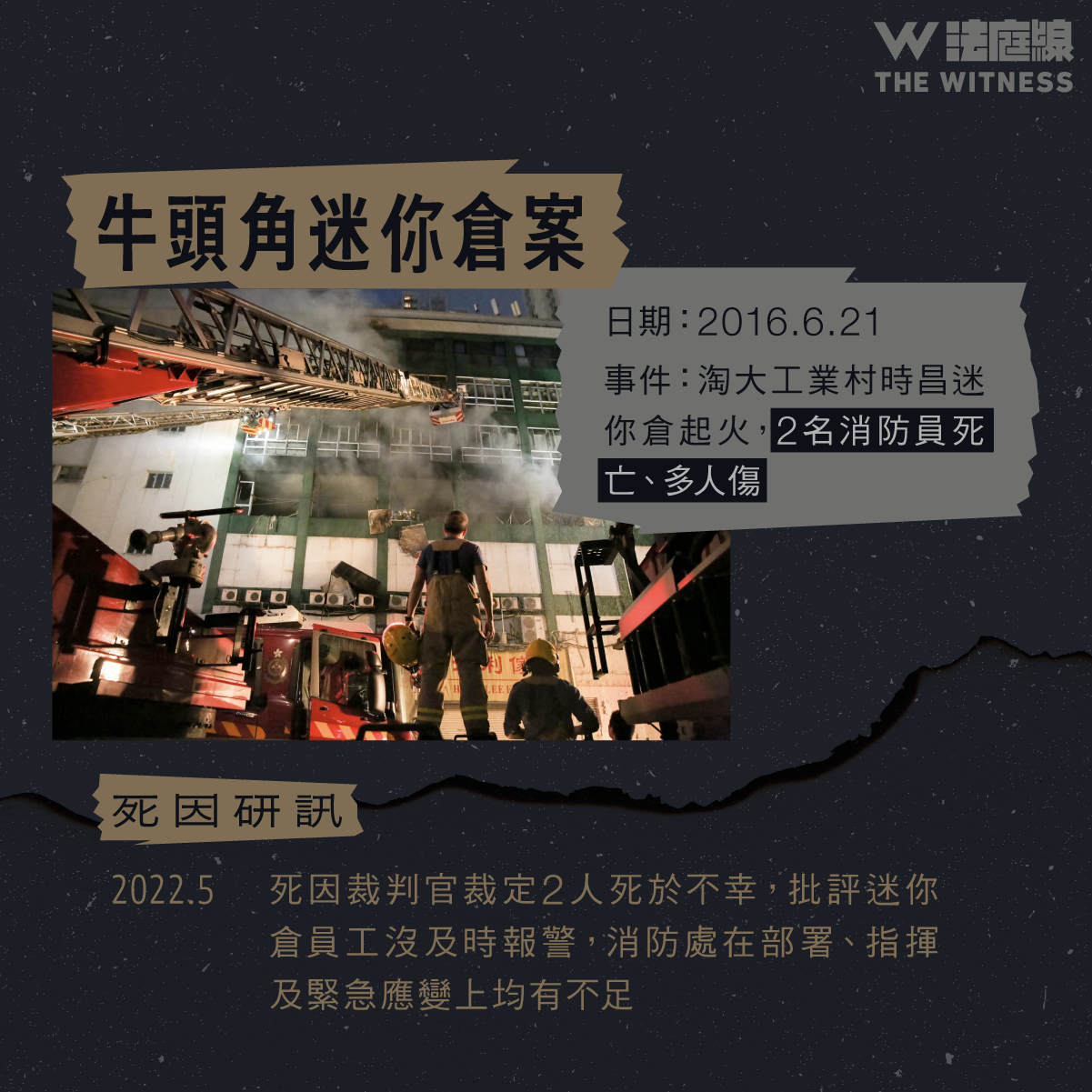 法律101|香港歷史上的火災案,多久後才有法庭裁決?