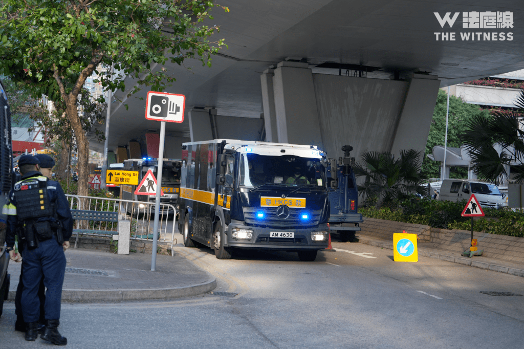 西九 黎智英 囚車