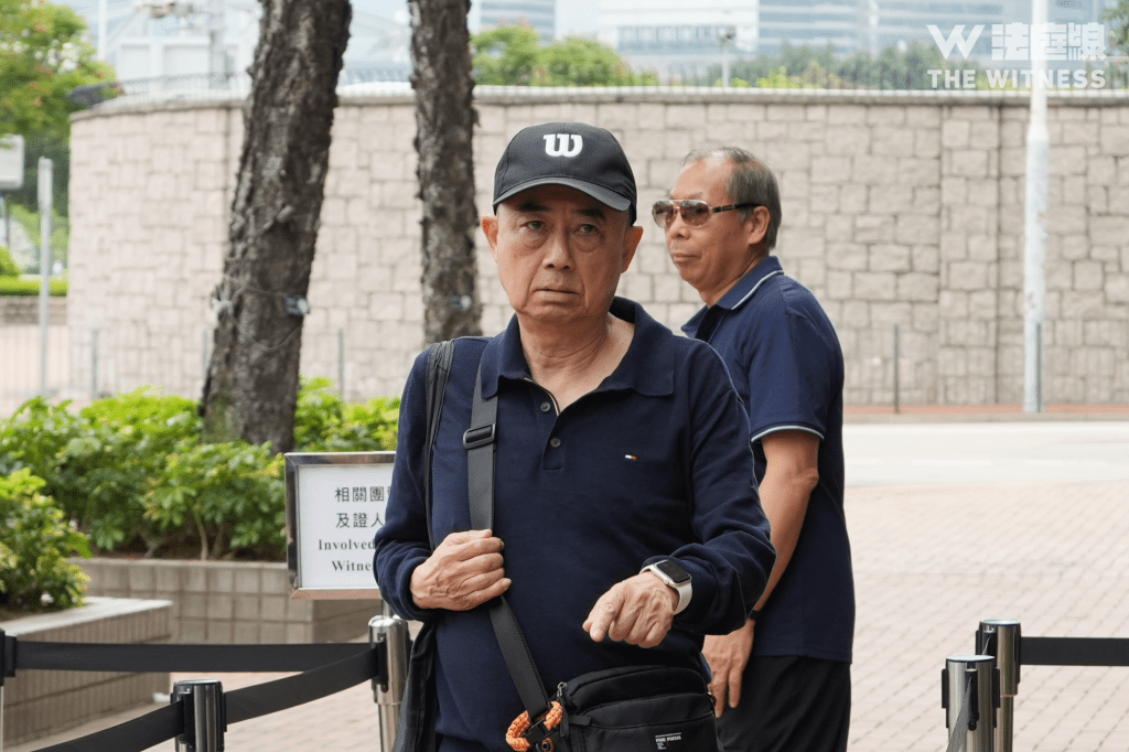 宏建閣居民王惠琛（《法庭線》記者攝）
