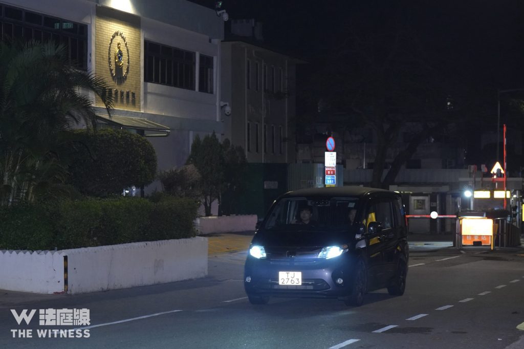 楊岳橋出獄 赤柱