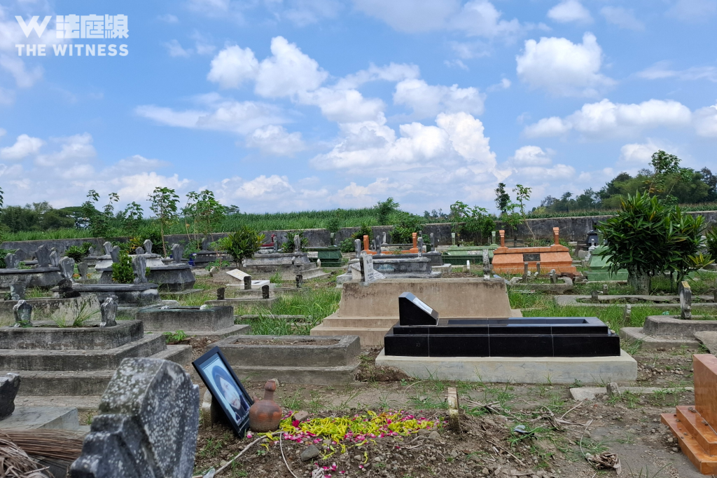Desy Widyana 的墓地。(工權會提供)