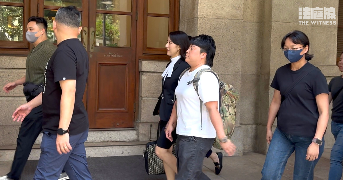 網傳與周天行濫用公帑　陳穎琛沒回應由多人護送離開　林定國發信稱若指控由內部流出感失望
