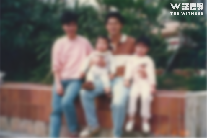 崔生一家 1988 年在宏福苑合照。(受訪者提供)