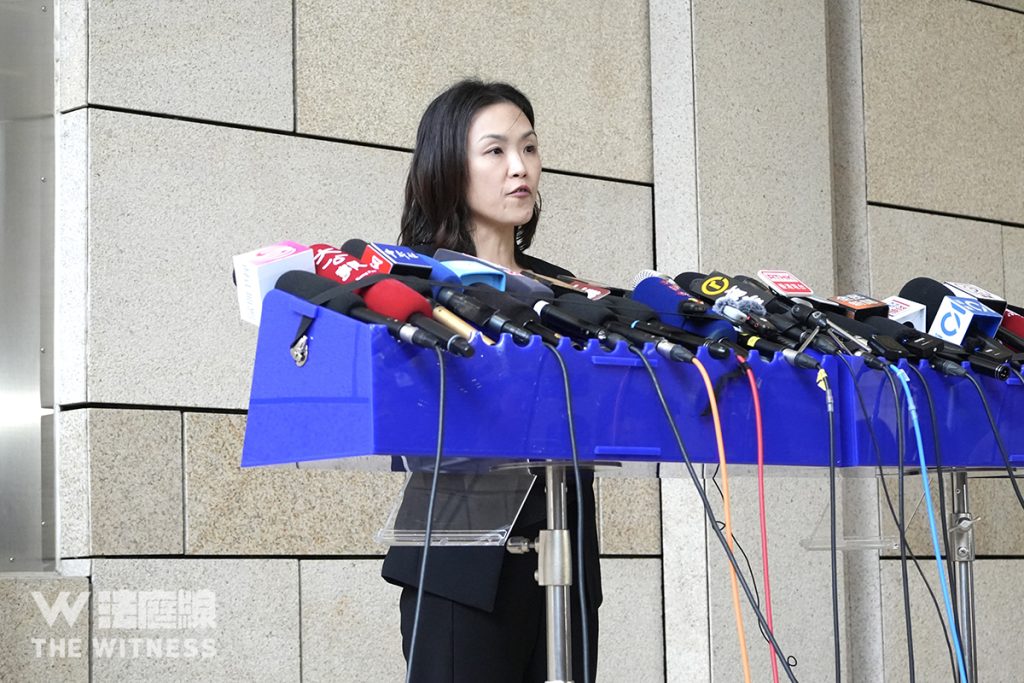 廉政公署執行處首席調查官羅貝雯