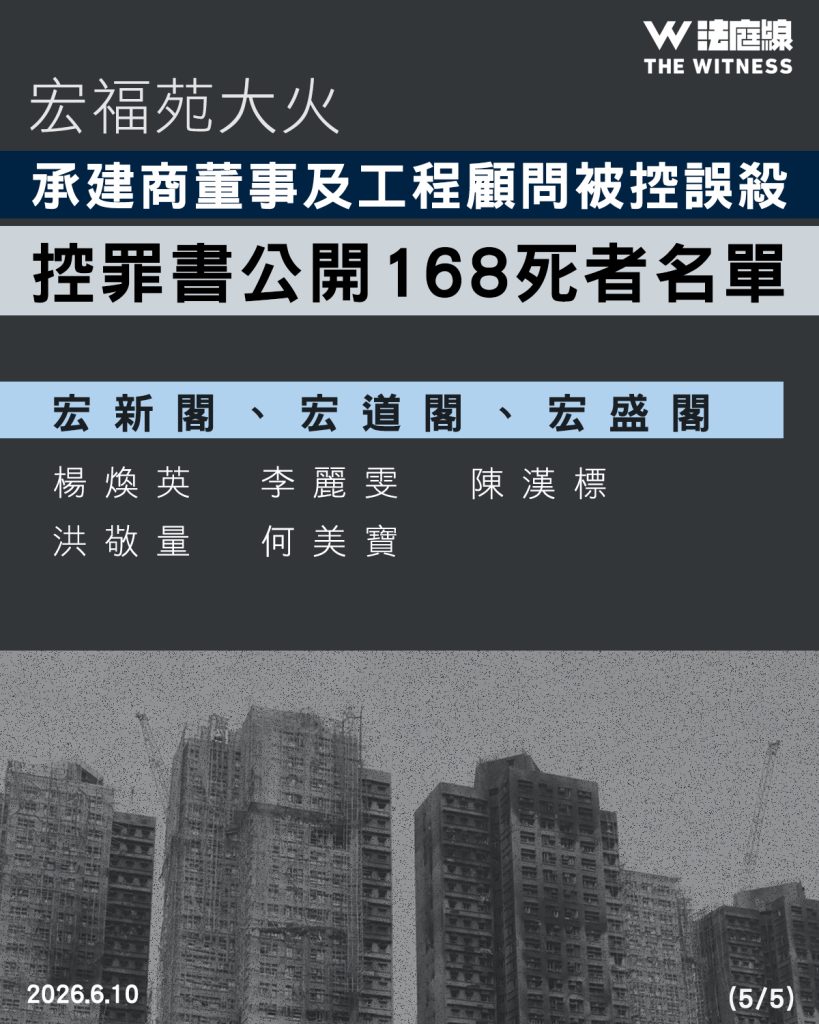 宏福苑大火死者名單