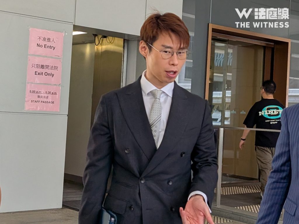 大律師陳星南 代表黃明強