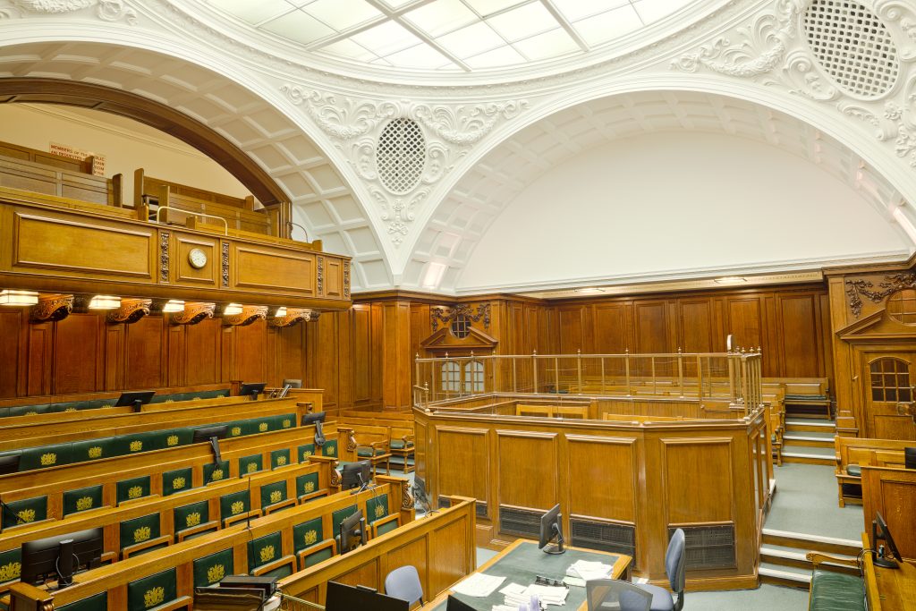 倫敦中央刑事法院 1號法庭 central criminal court court 1
