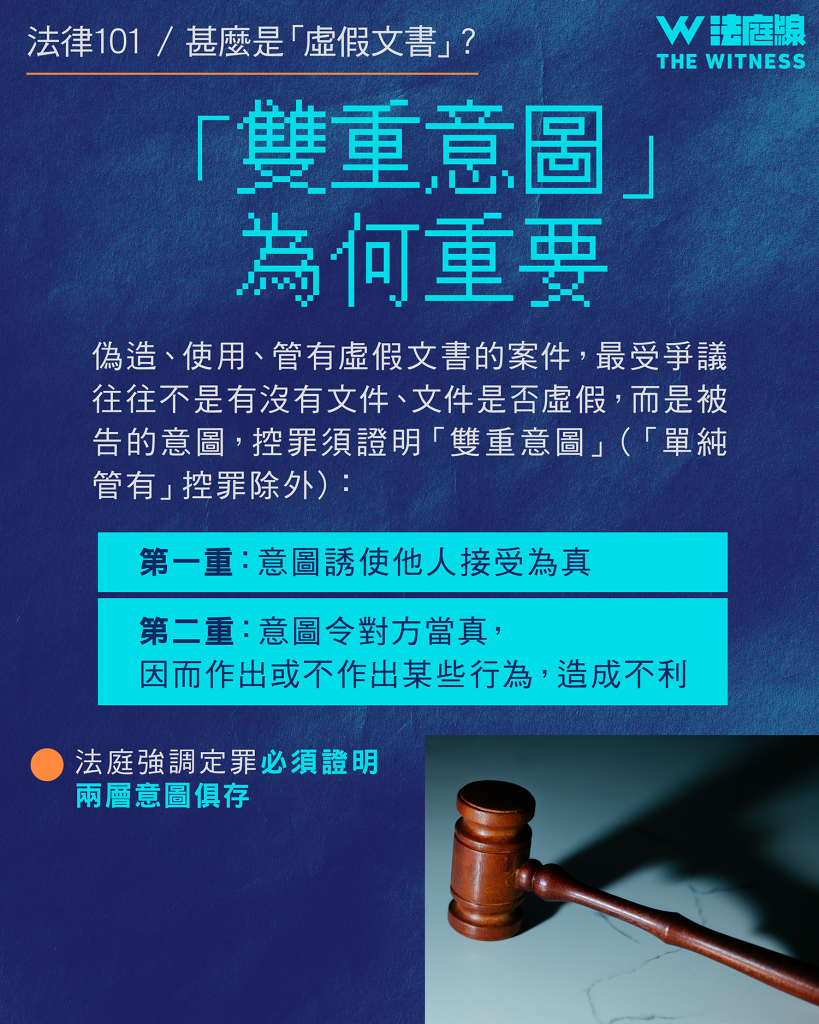 法律101｜甚麼是「虛假文書」？