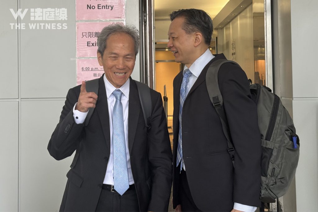 申索案原告 大律師梁耀祥、律師侯振輝