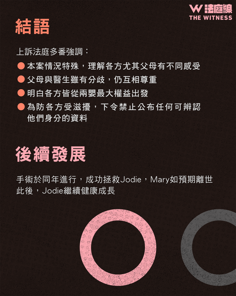法律101|為救一個連體嬰而殺死另一個連體嬰,屬於謀殺嗎?