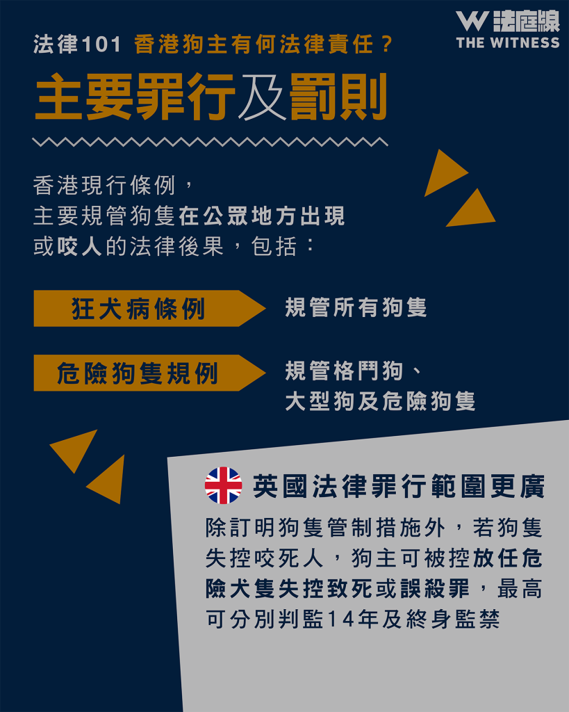 法律101｜香港狗主有何法律責任？