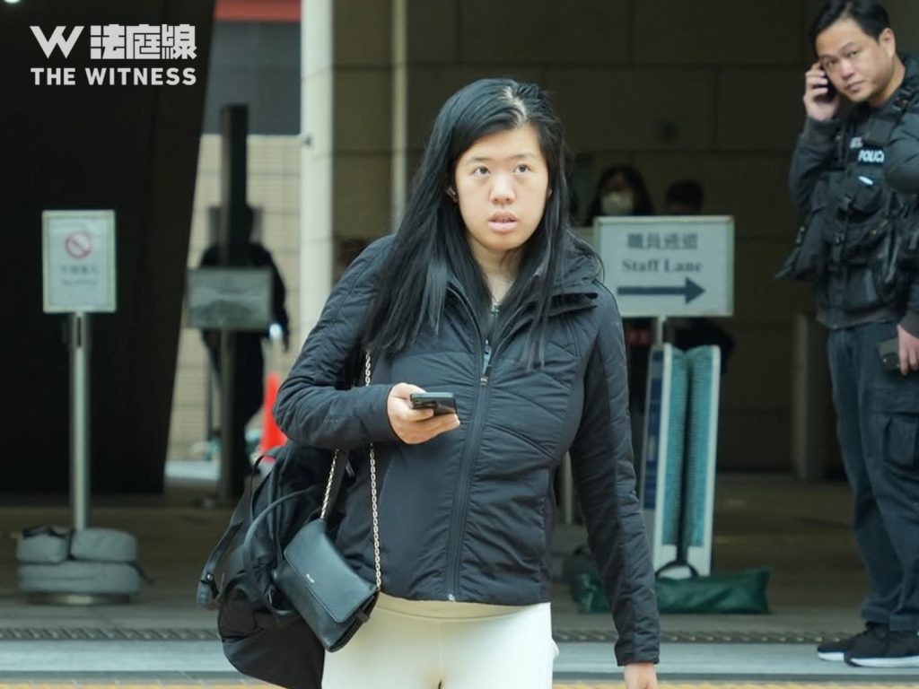 黎智英女兒黎采(攝:可樂)