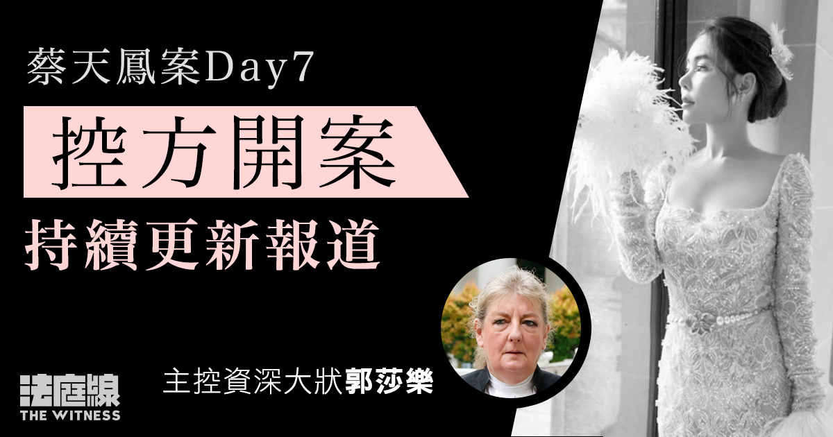 蔡天鳳 開案