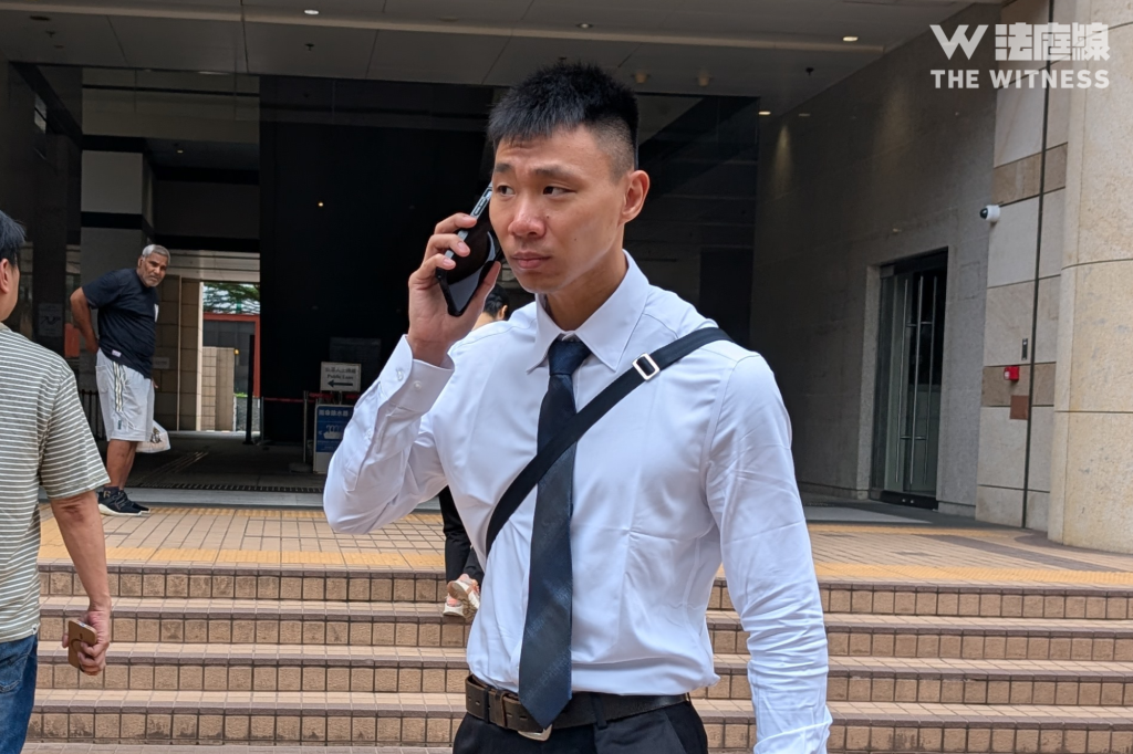 拘捕被告的警員馬志成(音譯)
