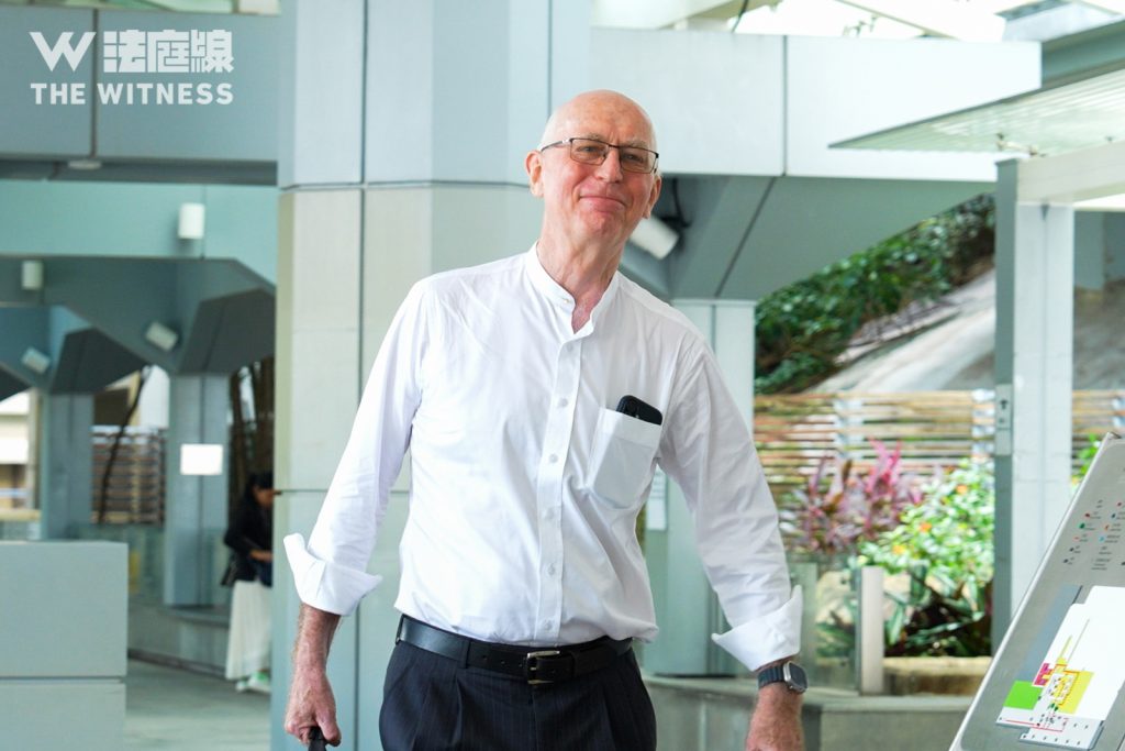 蔡天鳳案 辯方代表 戴奧偉(攝:Curtis Lo)